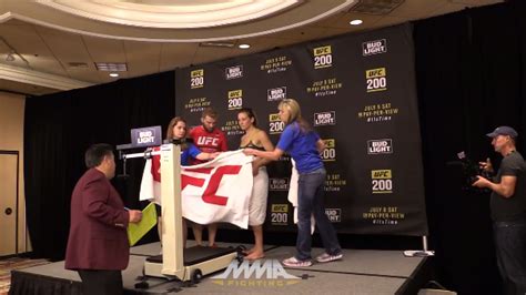 miesha tate leak|Miesha Tate gets naked to make weight for UFC 200